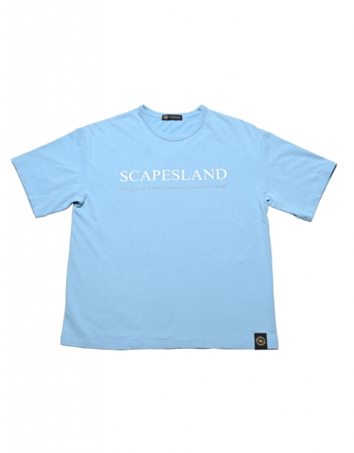 [Scapesland] Big Logo T-shirt [skyblue]