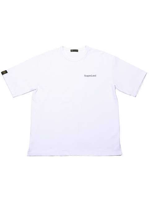 [Scapesland] Simple Logo T-shirt [white]