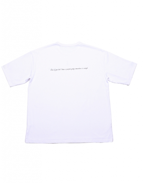 [Scapesland] Simple Logo T-shirt [white]
