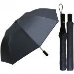 무표2단자동 블랙메탈 우산
