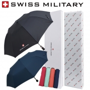 스위스밀리터리2단자동무지+3단수동 솔리드 우산세트