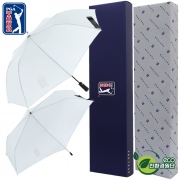 PGA친환경그린 2단자동+3단수동 사각스키니 우산세트